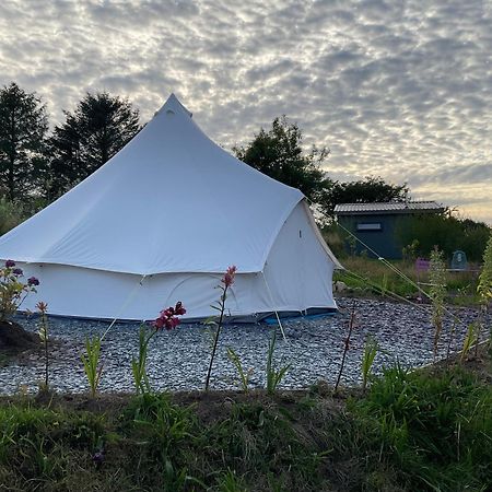 Glamping Meadow Bell Tent Stithians Eksteriør billede