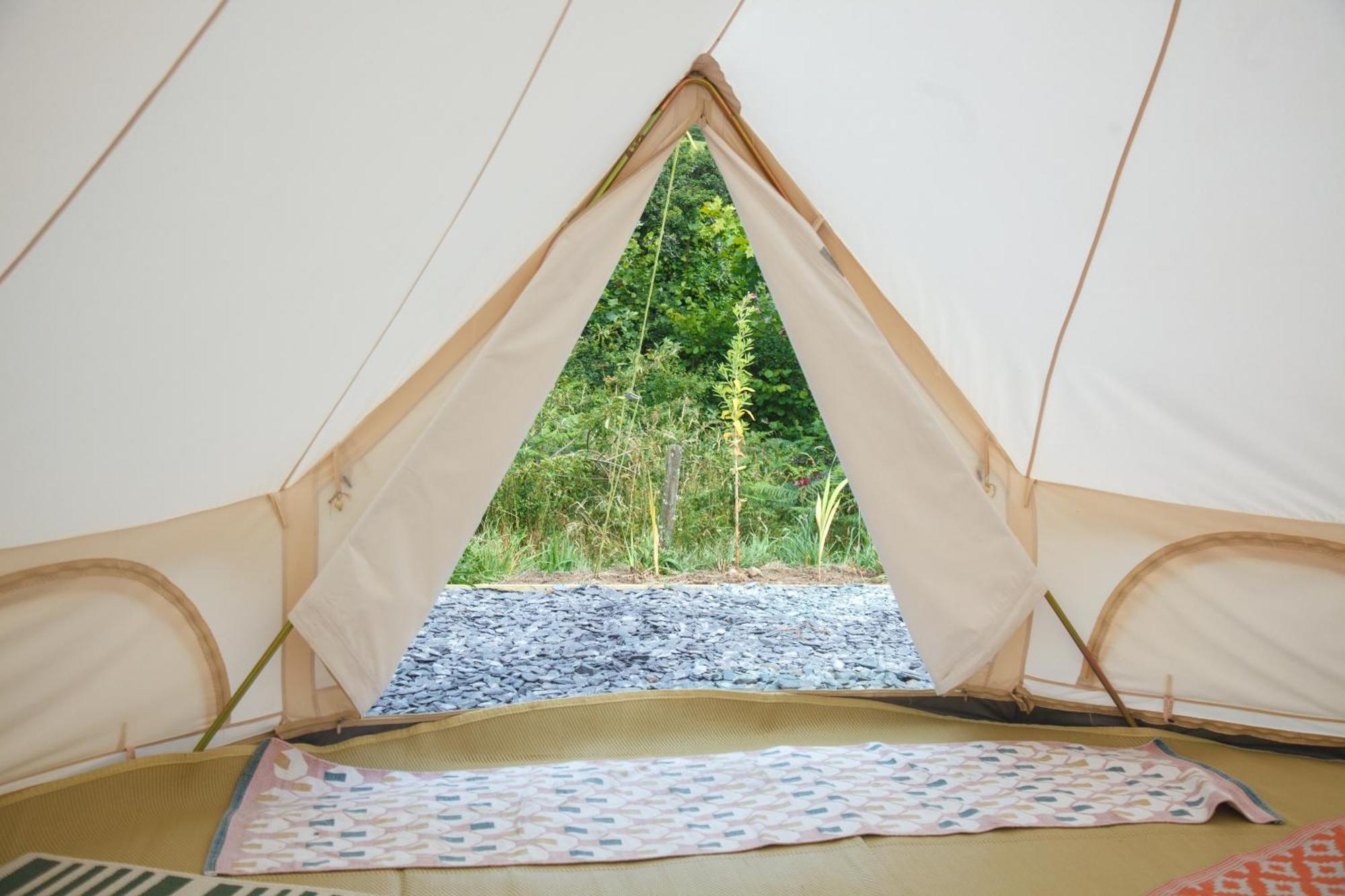 Glamping Meadow Bell Tent Stithians Eksteriør billede